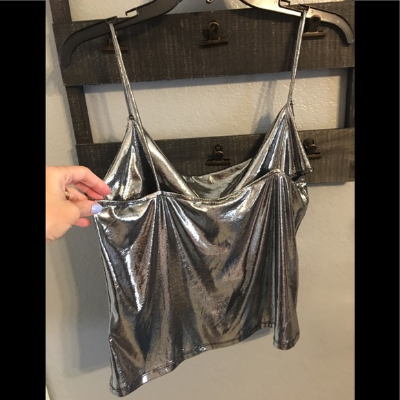 H&M Silver Tank Top - Picture 2 of 3